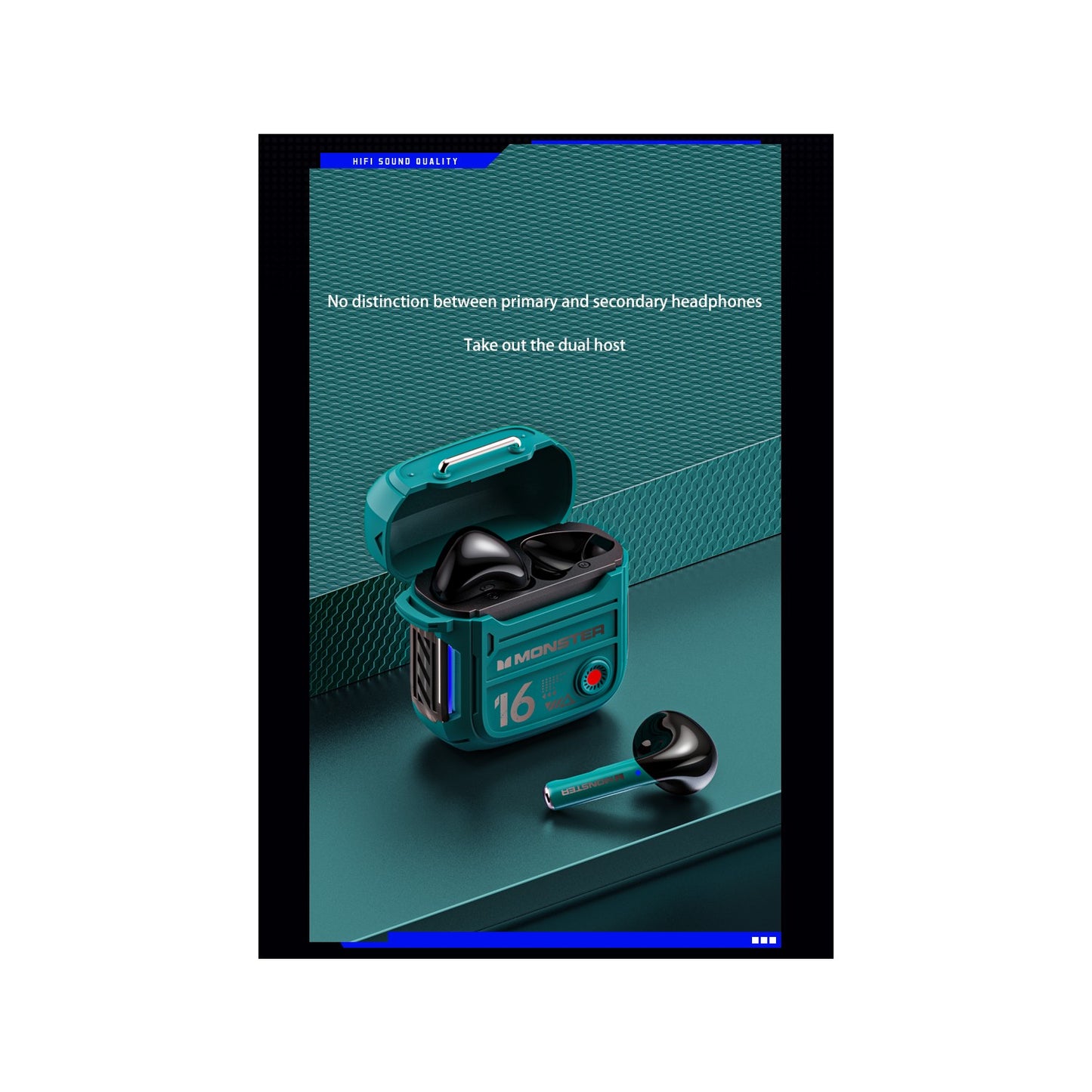 Orijinal Monster XKT16 Kablosuz Bluetooth 5.3 Kulaklık
