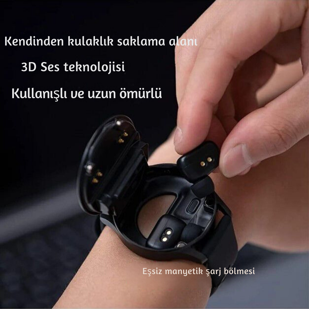 GRMN™ 2in1 Akıllı Kulaklıklı Saat