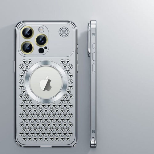 Mac Logo Alüminyum Lüks İphone Kılıf