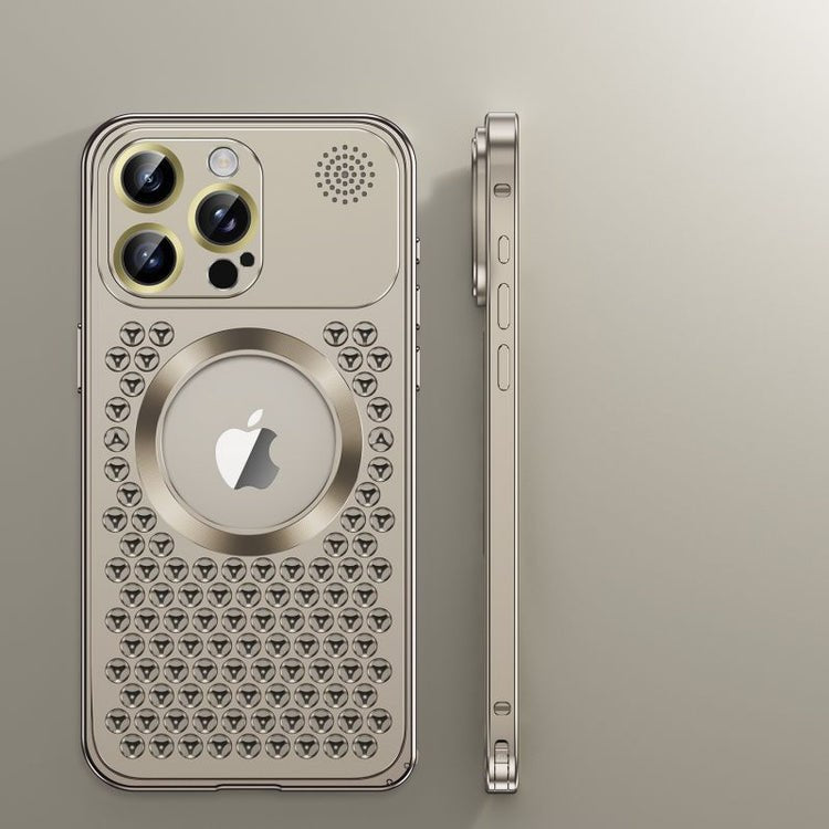 Mac Logo Alüminyum Lüks İphone Kılıf