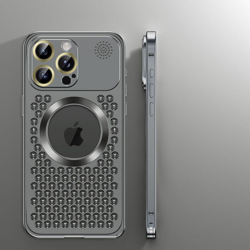 Mac Logo Alüminyum Lüks İphone Kılıf