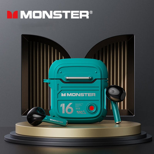 Orijinal Monster XKT16 Kablosuz  Bluetooth 5.3 Kulaklık