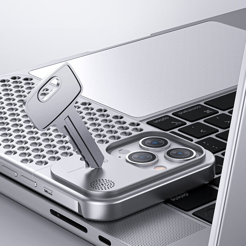 Mac Pro Kasa Alüminyum Alaşımlı Isı Dağılımı Aromaterapi Koruyucu Kılıf